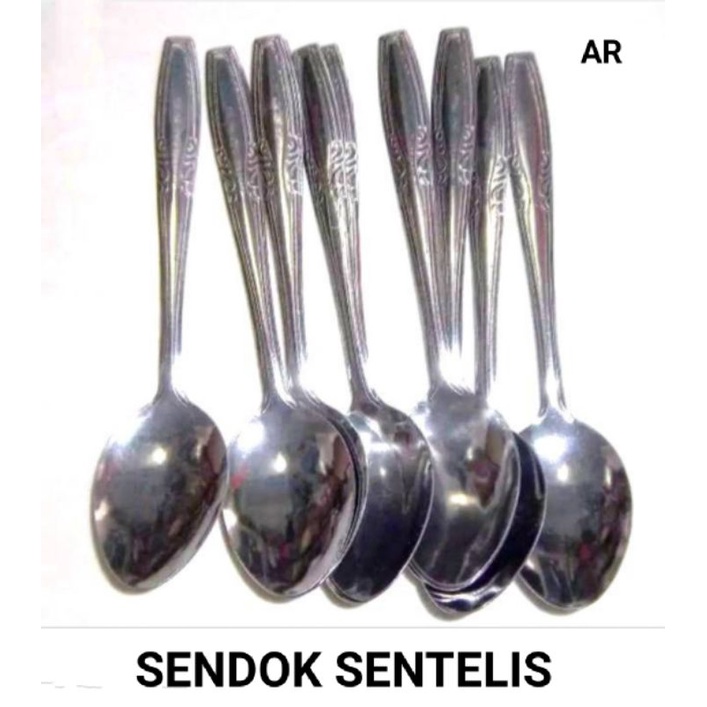 SENDOK MAKAN STAINLESS STELL BIASA
