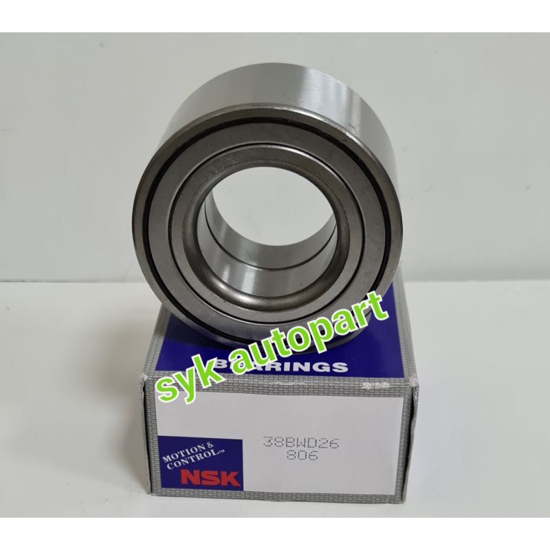 Bearing roda depan honda jazz old/38 bwd 26 nsk