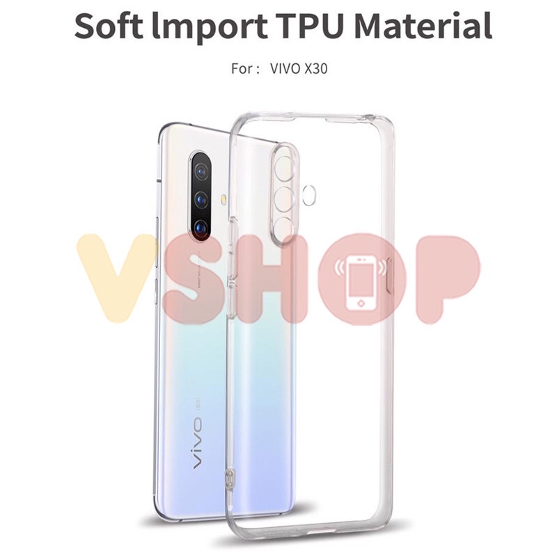 SOFTCASE TRANSPARAN VIVO X30 PREMIUM CLEAR SOFT CASE