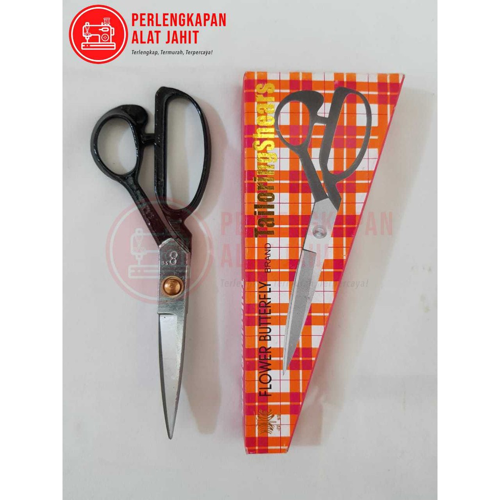 

Gunting Bahan Kain Merek Flower Butterfly 8", 9", 10