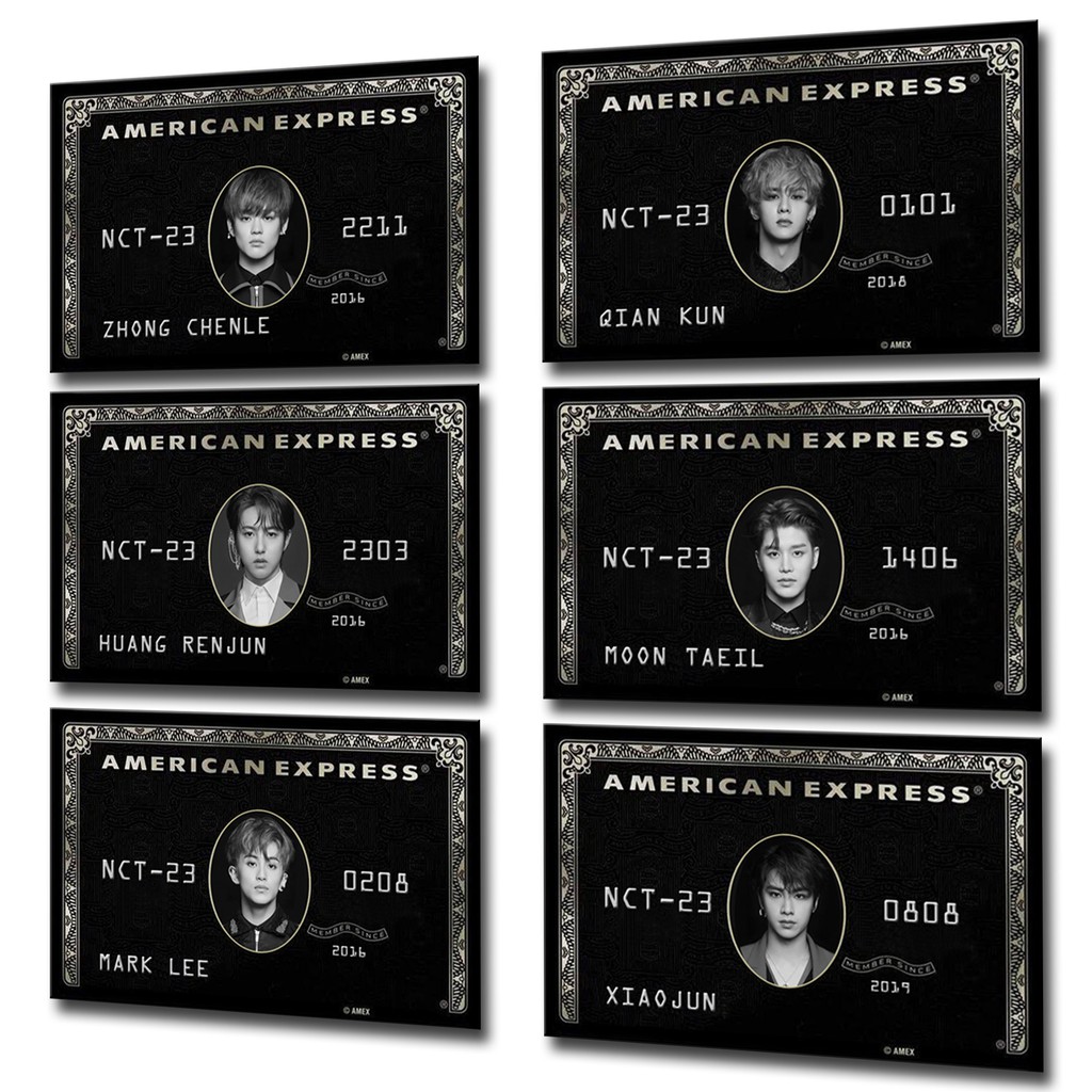 

CARD AMEX | NCT CARD AMEX SERIES BLACK