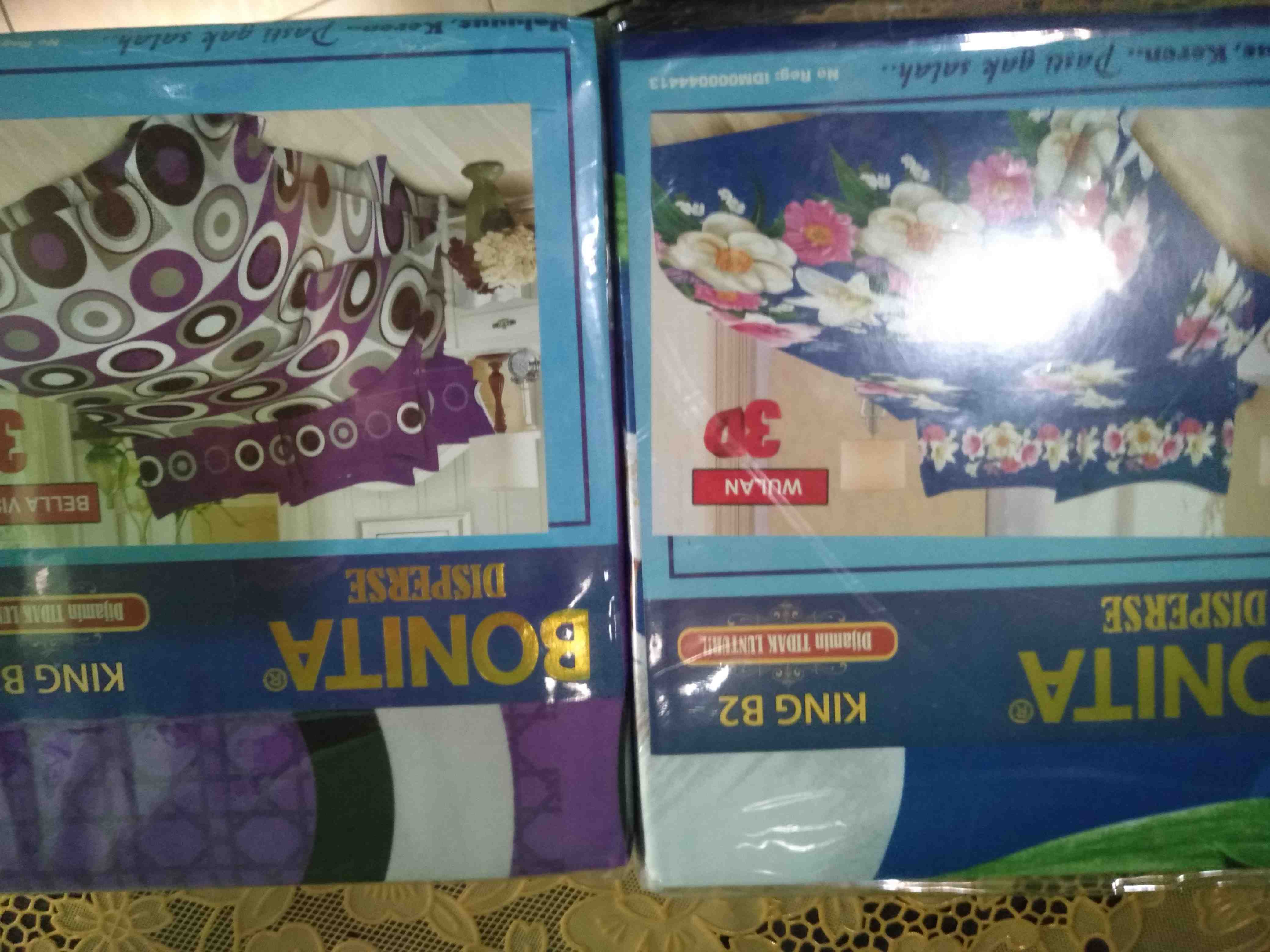 Sprei Bonita King 180 Cm X 200 Cm Corak Bellavista