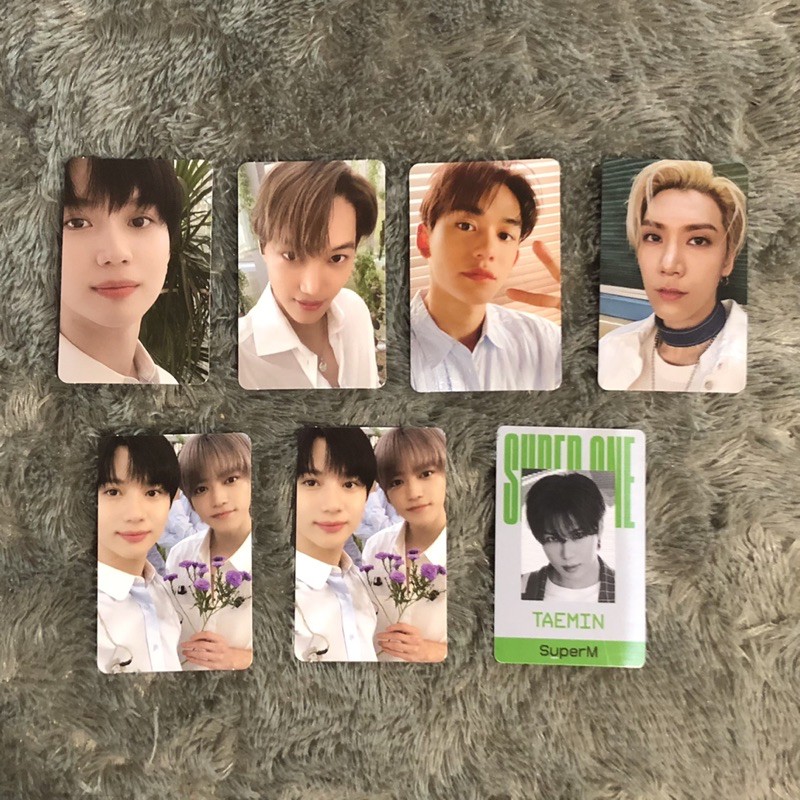 Official PC Album SuperM Kai Taemin Lucas Ten Photocard