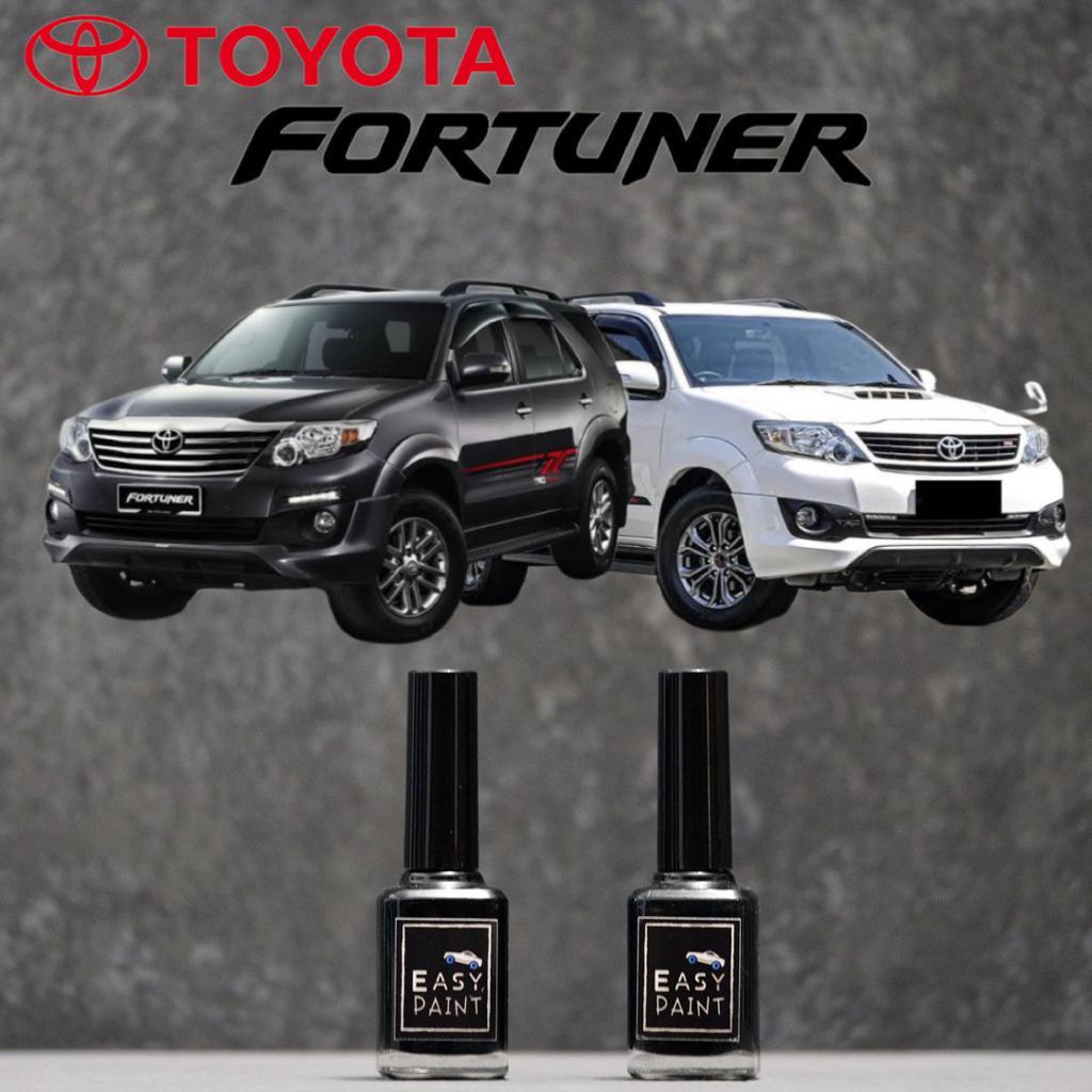 Cat Oles Silver Grey Black White Toyota Old Fortuner Hitam Putih Abu Metalik