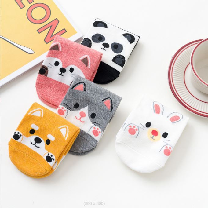 BV.ID KK688 KAOS KAKI BAYI PENDEK KARAKTER  ANAK PEREMPUAN LAKI LAKI MOTIF HEWAN 3D LUCU BABY SOCKS KIDS CUTE UNIK ANTI SLIP