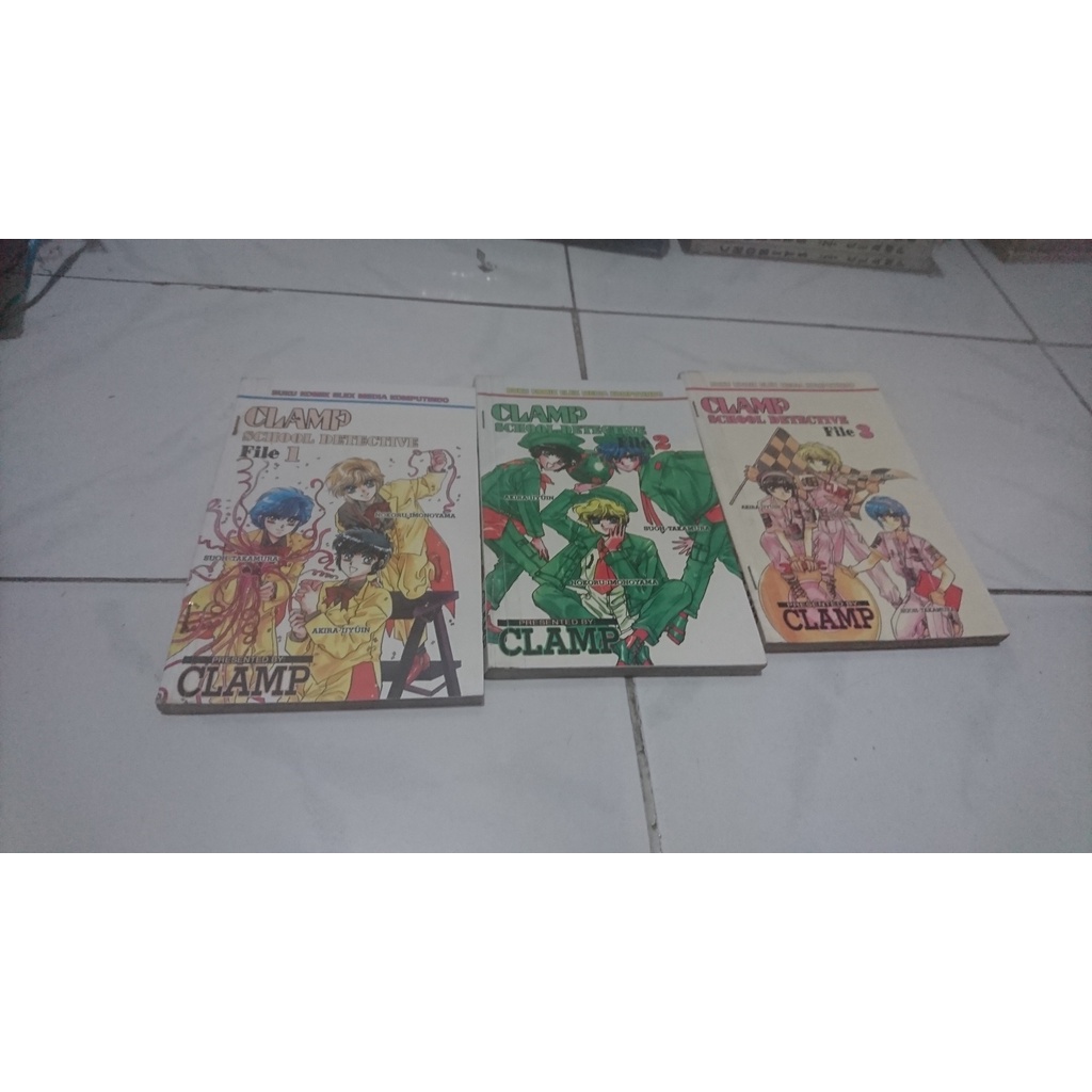 Komik Clamp School Detective 1-3 tamat