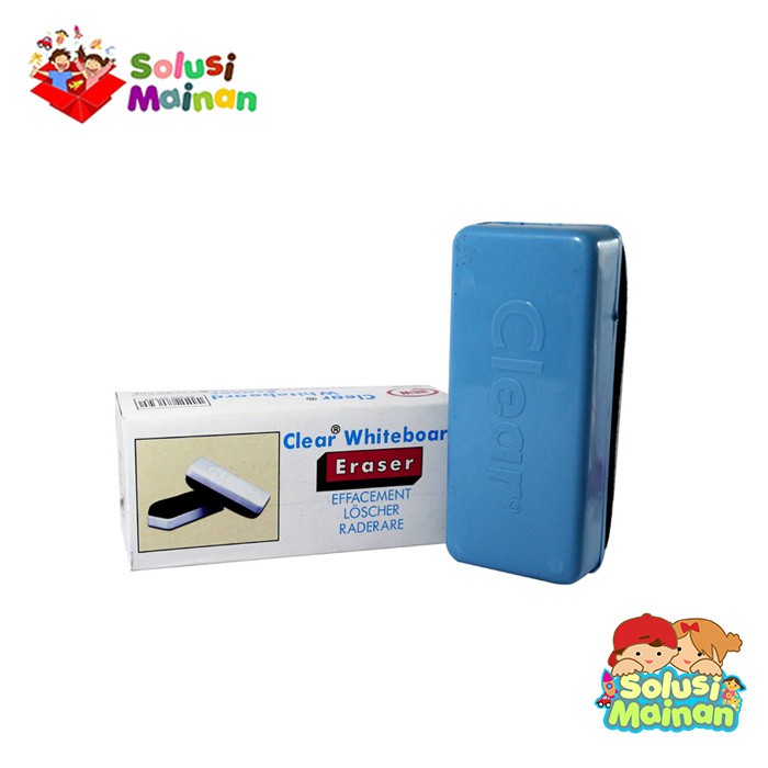 

Clear Whiteboard Board Eraser Penghapus Papan Tulis Putih Alat Perlengkapan Sekolah