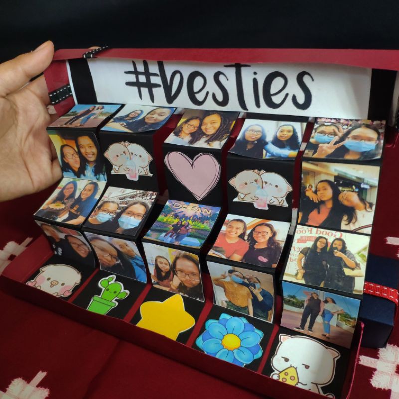 

Hadiah box foto untuk sahabat atau pacar
