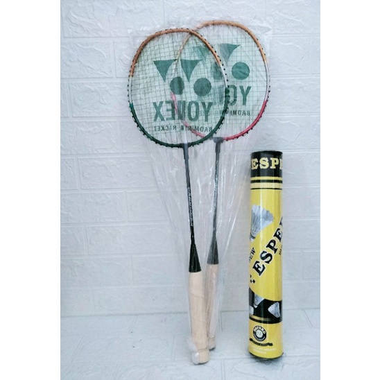 Raket bulu tangkis isi 2