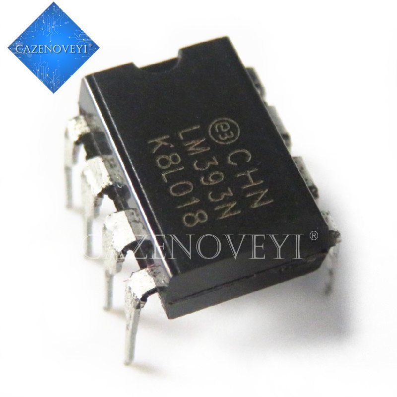 10pcs Ic Lm393P Dip8 Lm393 Dip Lm393N 393 Ba10393 Dip-8