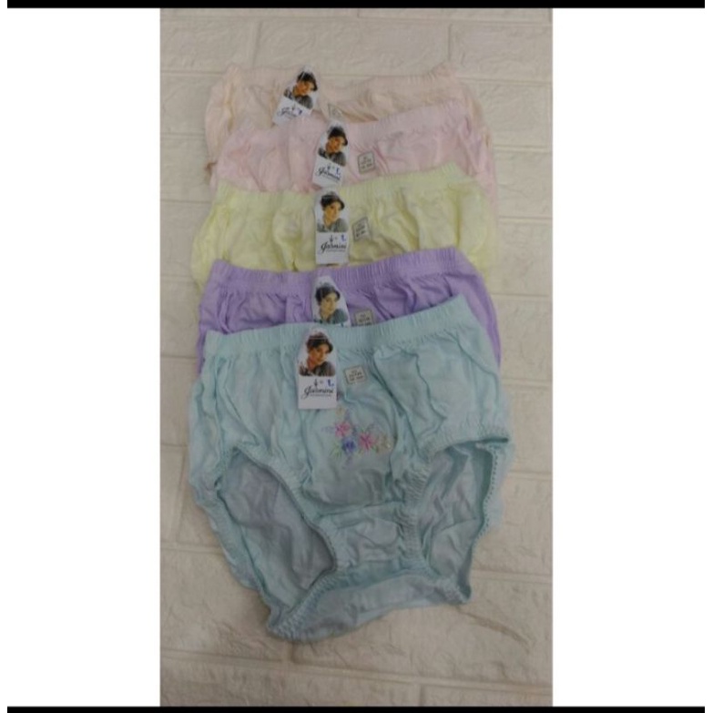 CD/Celana Dalam JASMINI Katun 2 motif bordir