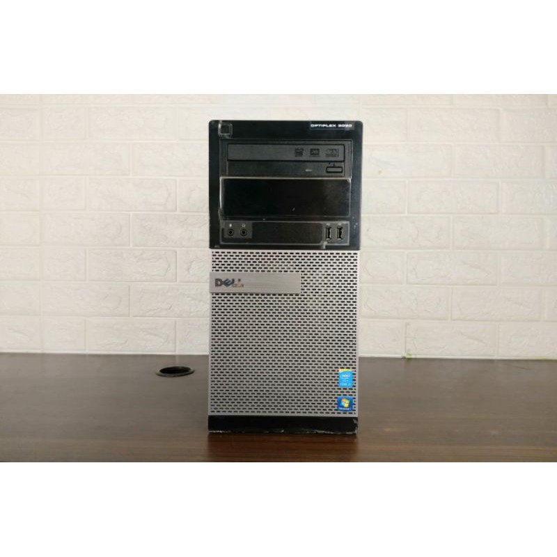 PC Dell Optiplex 3020 Tower Intel Core i3 Gen 4 Ram 4 GB DDR 3 HDD 500 GB Second Berkualitas