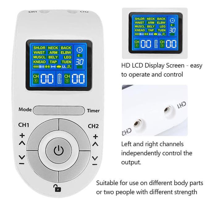 Limited Edition Tens Ems Alat  Pijat Elektroda  Digital 