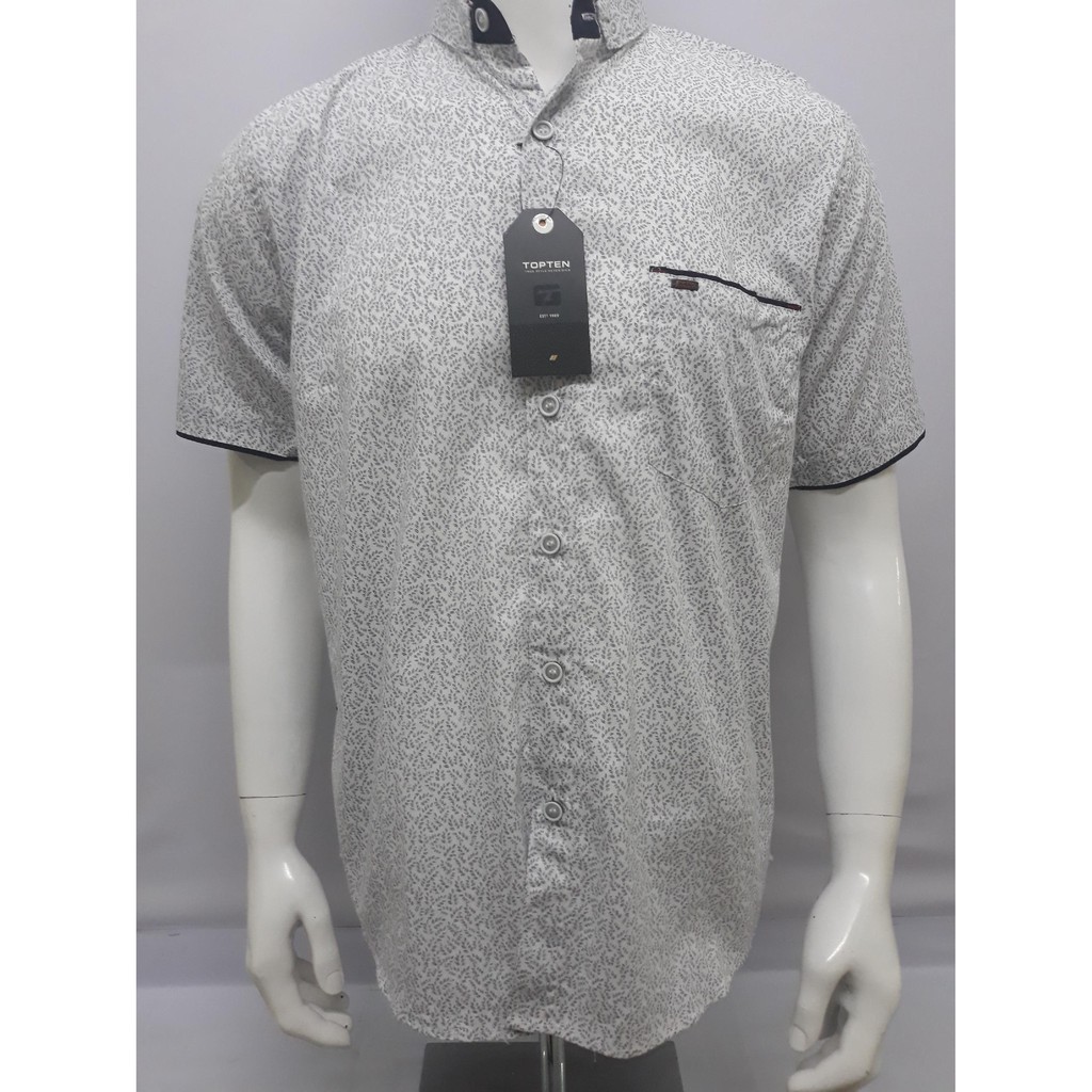 KEMEJA PRIA LENGAN PENDEK/TOPTEN_AR0560