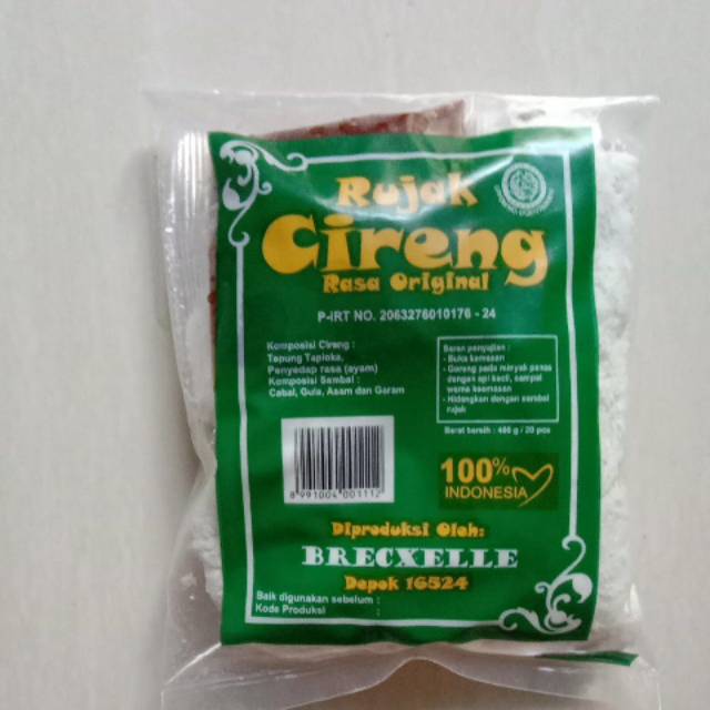 

Cireng Brecxelle rasa original isi 20