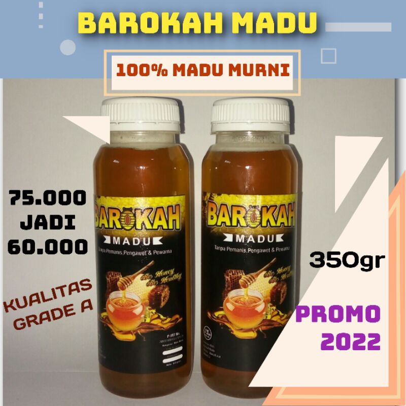 

Madu Murni Asli Nektar Apis Multiflora 350 gr