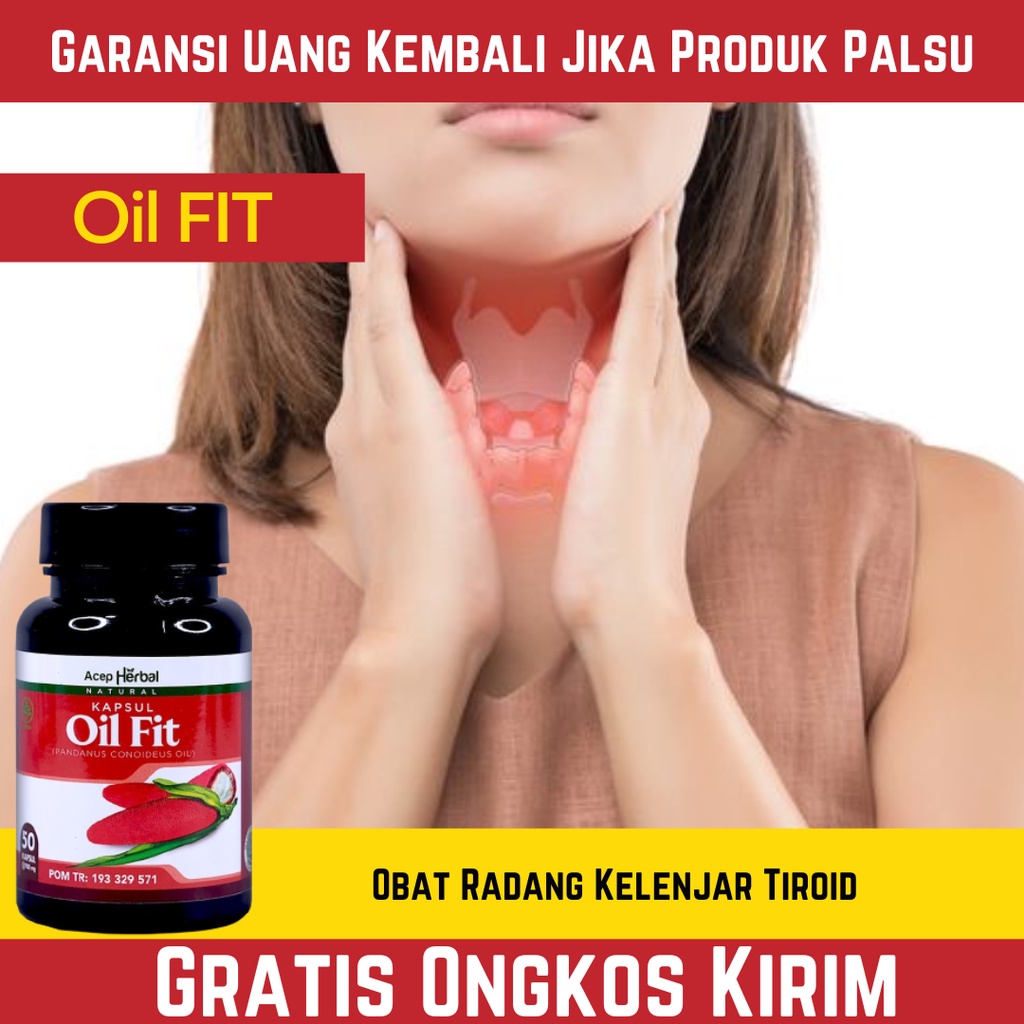 Obat Radang Kelenjar Tiroid , Obat Tiroiditis , Obat Kelenjar Tiroid Menahun | OIL FIT
