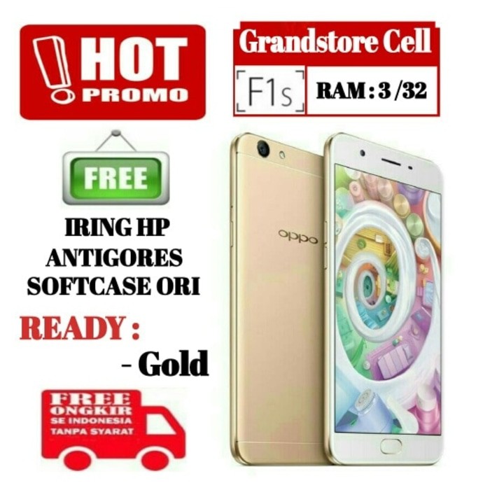 ORIGINAL (ASLI) Oppo F1S Garansi Resmi 100%