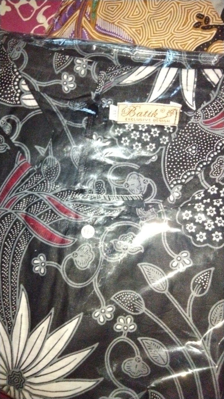 Baju Batik Tunik  Jumbo Size M L Xl Xxl Modern Cantik / Atasan Batik Kerja Kondangan Wanita Terbaru