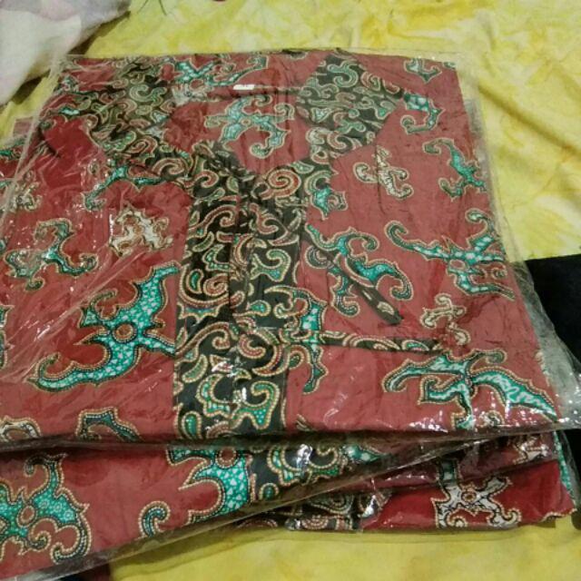 Cople Batik Motif Pertamina Maron Pekalongan