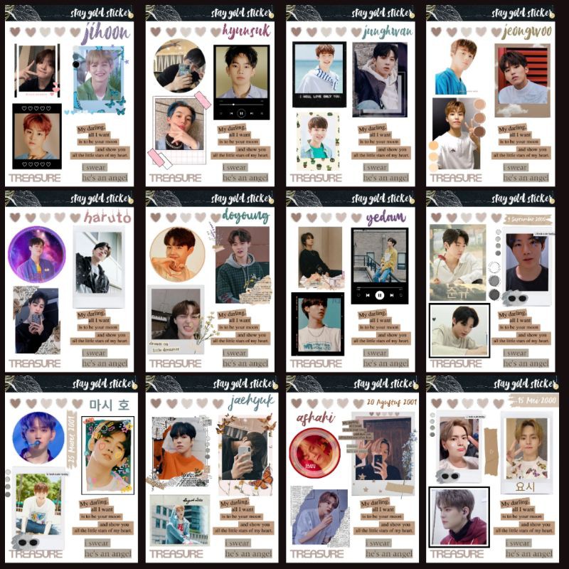 

DECO STICKER - STICKER TREASURE BOYFIE