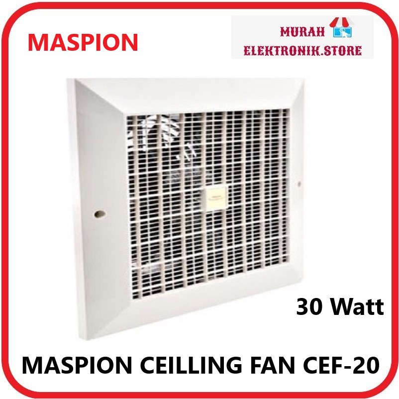 Maspion CEF 20 Exhaust Fan Plafon Langit / Kipas Hexos