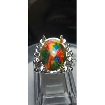 batu akik pelangi khas Banyuwangi