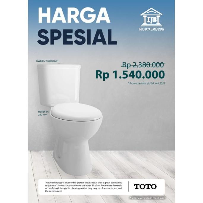 ------] Closet Kloset Toilet Duduk TOTO CW633J / CW 633 J