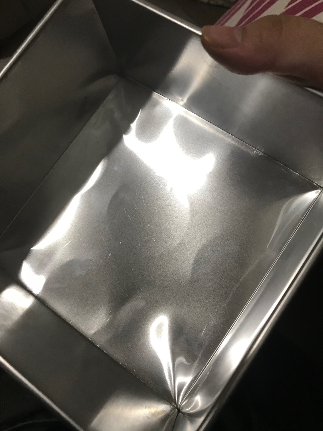 Loyang Persegi Ukuran 14 X 14 X 7 Cm