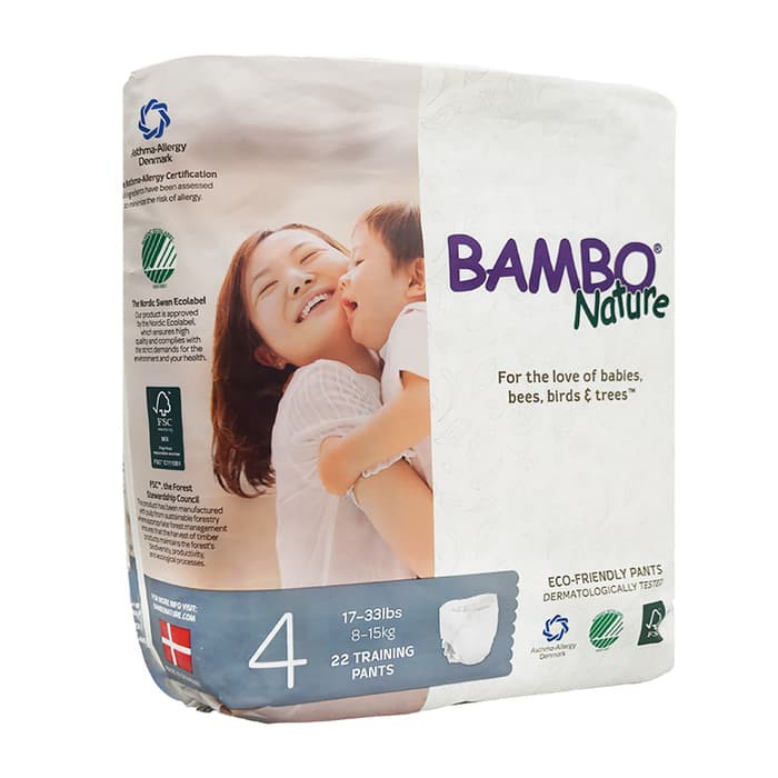Popok Bambo Nature Eco Friendly Dream Maxi Size 4 Pants Diapers