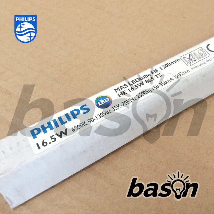 PHILIPS Master LEDTube HF 1200mm HE 16.5W T5 - Pengganti TL5 28W