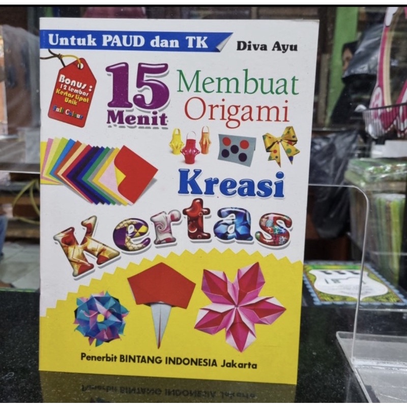 15 menit membuat origami kreasi kertas