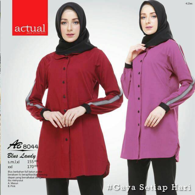 BLUS LANDY AB 8044 RED XL ||  ACTUAL