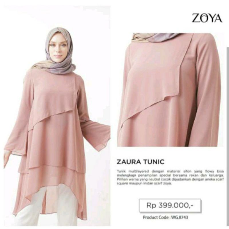Atasan zoya zaura tunik 2
