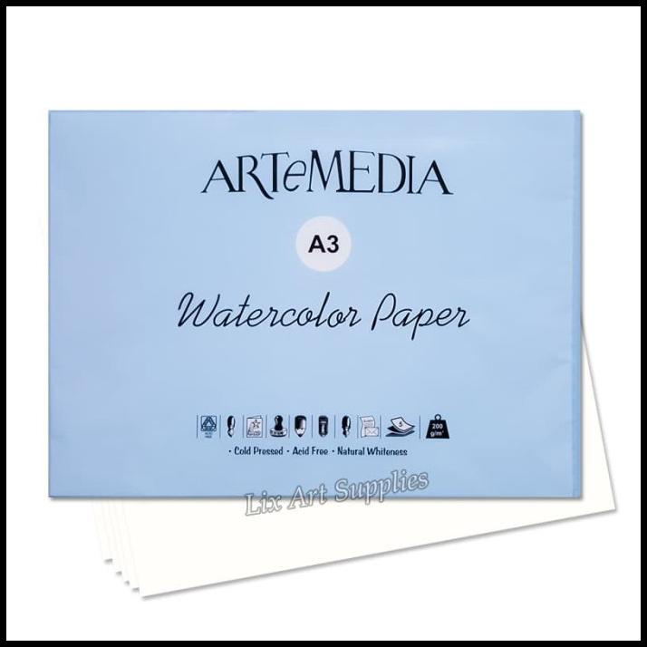 

Artemedia Watercolor Paper A3 (5 Lembar)