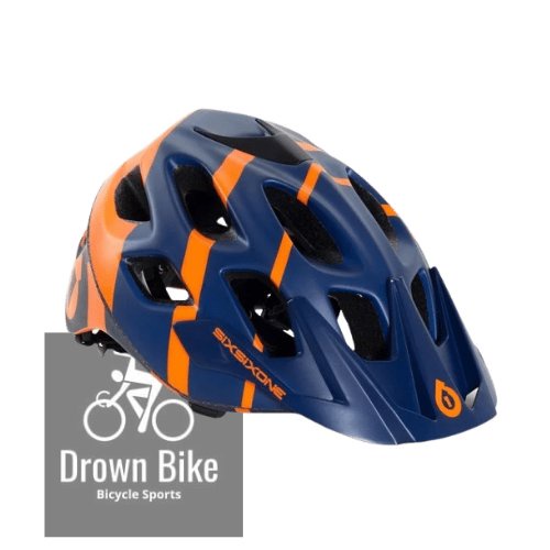 SALE Helmet MTB Helm Sepeda 661 SixSixOne Recon Navy Orange bukan MXL Bolt United Rockbros Raze Syte