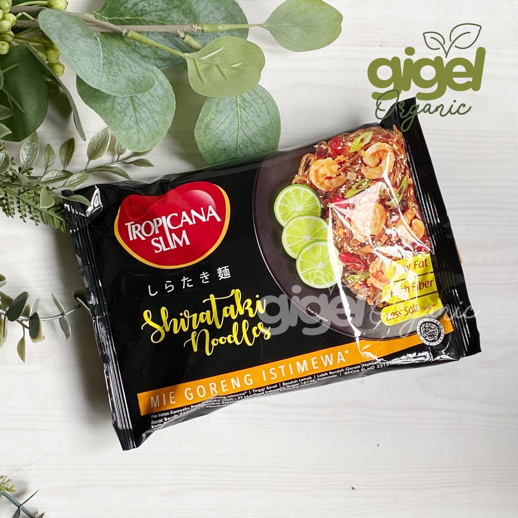 Jual Tropicana Slim Shirataki Noodle Mie Goreng Istimewa G Aman Diabetes Indonesia Shopee