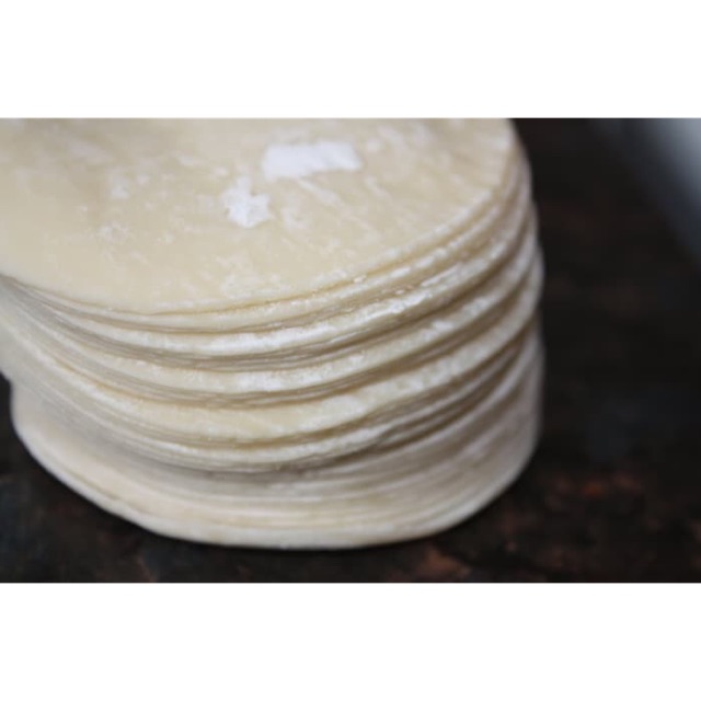 Kulit Siomay Dimsum tipis Bulat Lentur Homemade harga kiloan kulit pangsit swekiau mentai somay