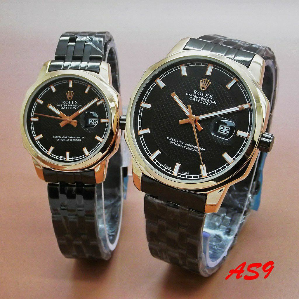 Jam Tangan Couple Rolex Rantai