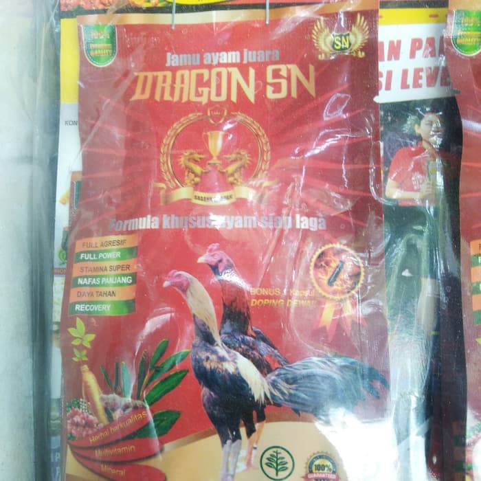 

jamu ayam dragon sn merah formula ayam siap laga