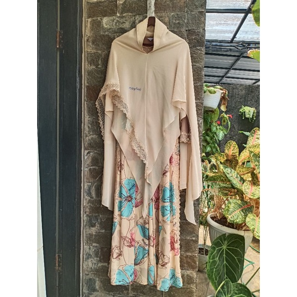 Gamis Syari Azighah Preloved Like New