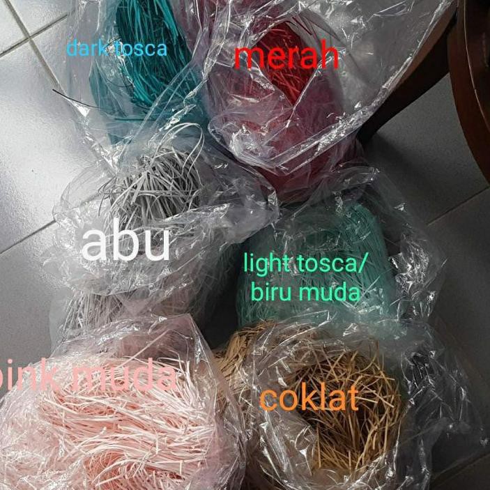 

✫ potongan kertas 1kg shredded paper untuk hampers parcel barang mengurangi bubble wrap ◌