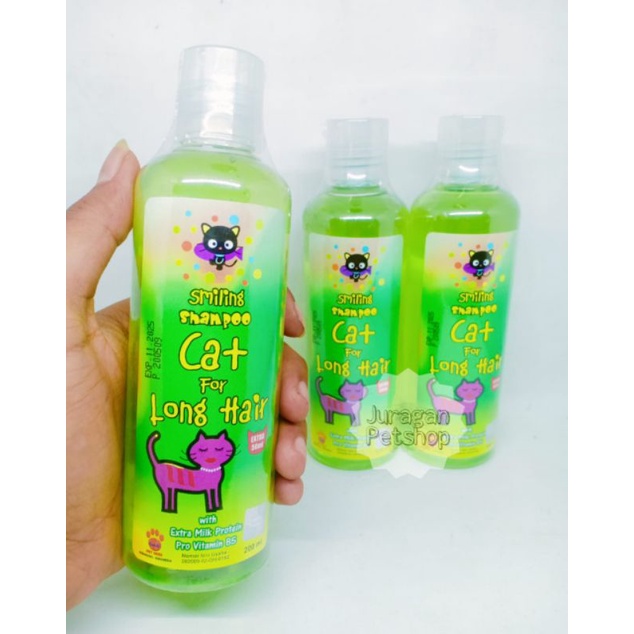 SMILING SHAMPOO BABY CAT 200ML | Shampo Kucing/Anjing | Shampo Hewan Raid All