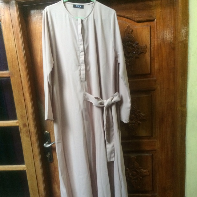 Preloved Gamis Askalabel -Sand Asha-