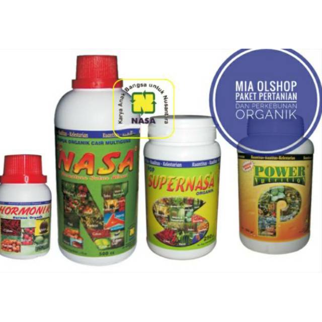 Paket Pupuk Pertanian Lengkap Nasa , Pupuk Pelebat Buah Organik Nasa