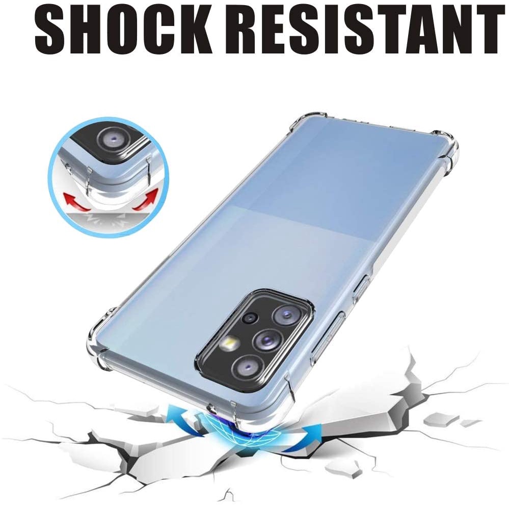 ACRYLIC Anti crack SAMSUNG A33 5G / A23 4G / A13 4G / A52s 5G / A32 4G / A52 / A72 / A22 (4G &amp; 5G) AIRBAG CASE