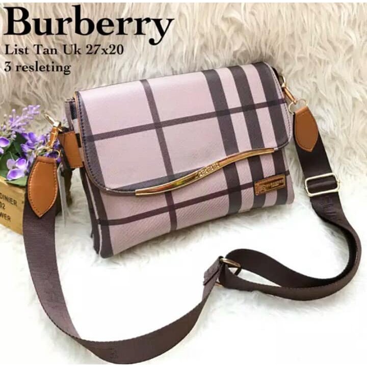 tas slempang burbery ruang 3 behel