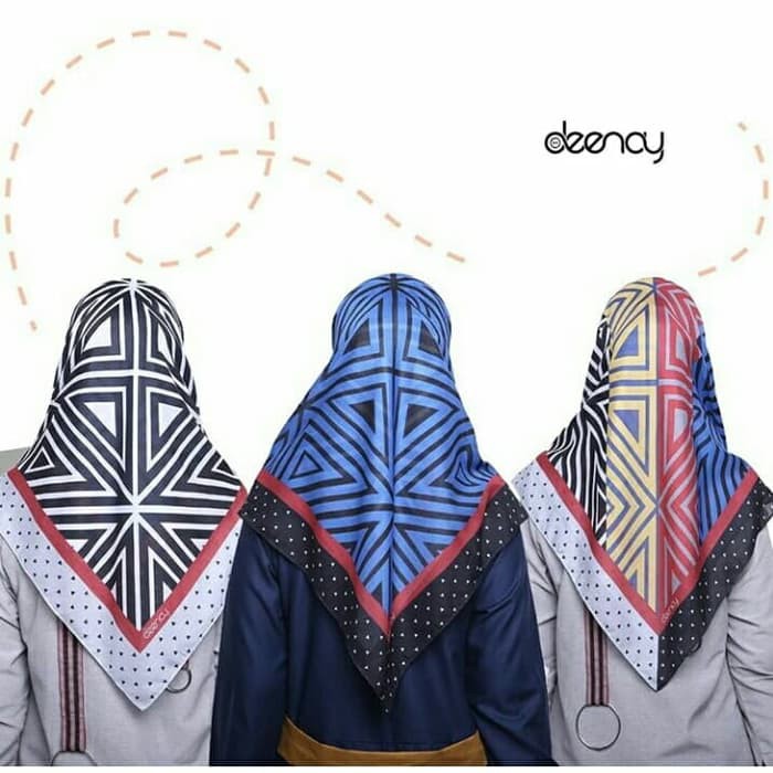 Promo Deenay Hijab Motif Charo Kerudung Deenay Jilbab Deenay Motif Charo Limited