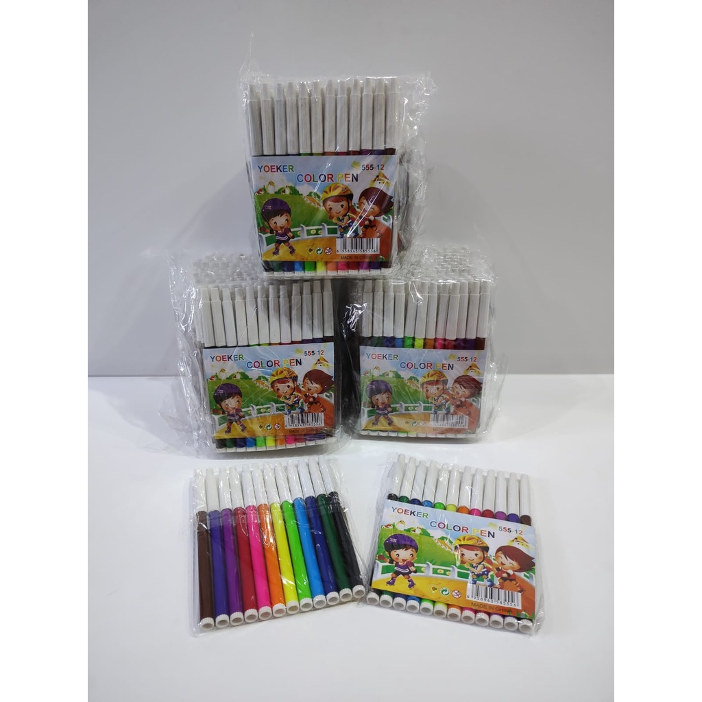 

Spidol Warna /Spidol Kecil 12 warna 828