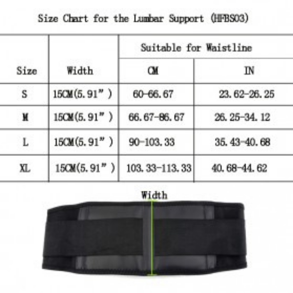 SABUK TERAPI PINGGANG Therapy Tourmaline Belt Magnetic Self Heating Sabuk Magnet Terapi Pinggang